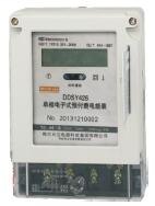 DDSY426T系列单相预付费电能表带红外RS485远程通讯功能