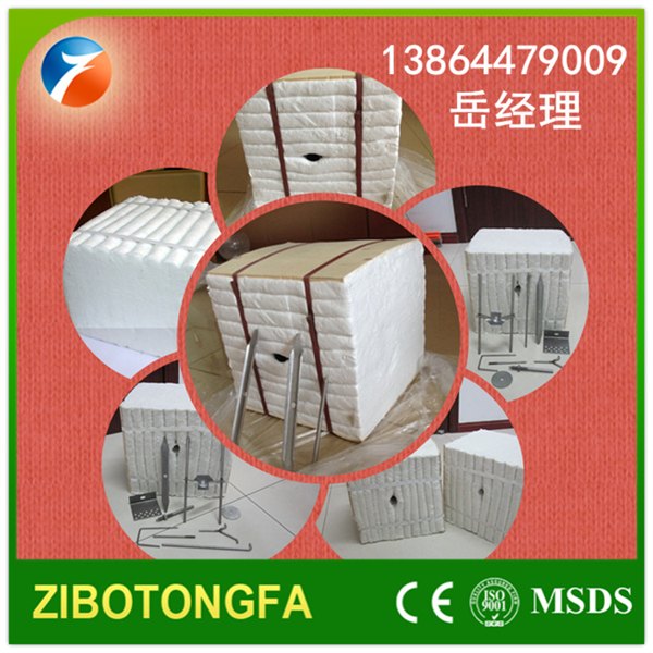 保温好价格低质量好同发耐火保温棉块 硅酸铝纤维模块