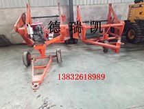 霸州电缆收放线炮车 电缆放线拖车