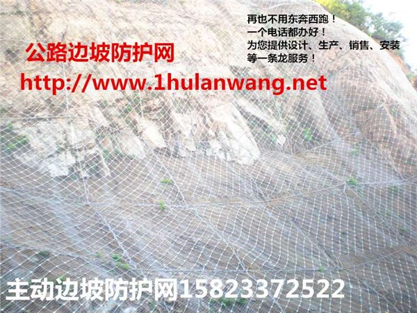 公路边坡防护网 铁路边坡防护网厂家首选重庆雷昇