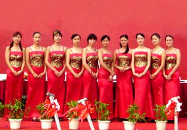 福州礼仪小姐、福建福州展会礼仪小姐、福州开业迎宾礼仪公司、福州魔术变脸
