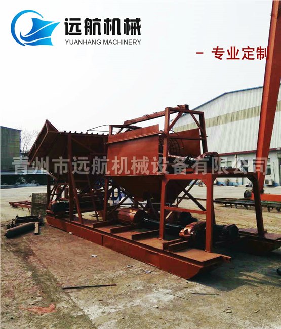 山东专业  筛沙机厂家  远航机械滚筒型