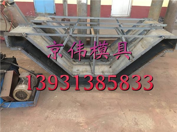 蝶形排水槽模具预制排水槽模具推荐厂家京伟模具