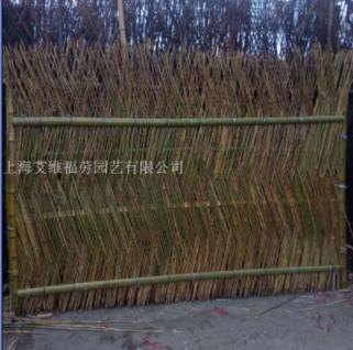 竹篱笆农家乐竹长廊 竹房子竹屋竹建筑户外竹亭子凉亭 竹门楼牌楼
