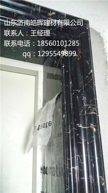 石塑电梯口门套线厂家