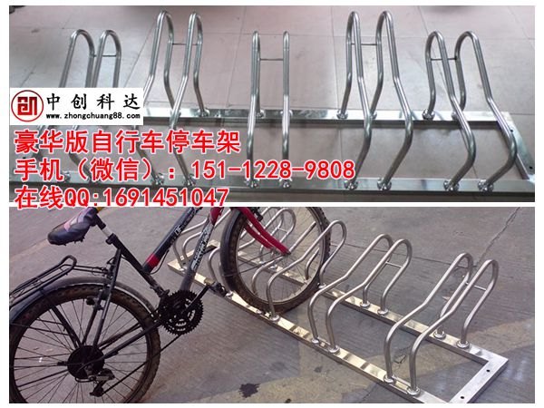 台州 厂家不锈钢非机动车停车架美观耐用