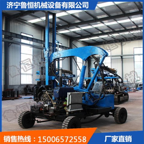 2017新春特惠公路护栏打桩机 护栏打桩机价格
