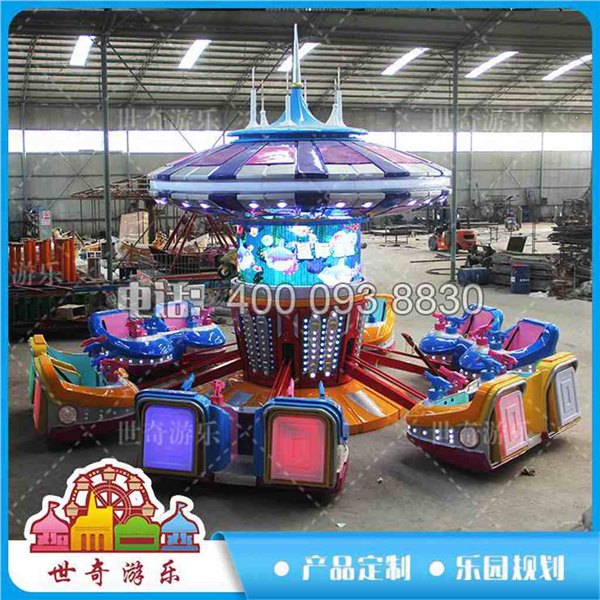 全新星际迷航游乐设备 6臂自控飞机新款图片