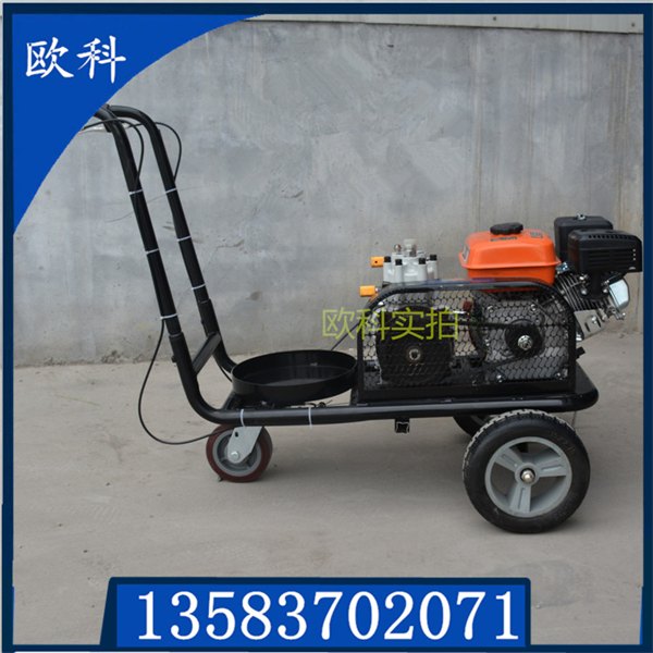 欧科水性马路划线漆画线机宗申汽油机标线车