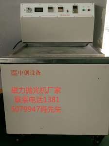 去毛刺磁力抛光机  YE-8160Y精密五金去毛刺机 