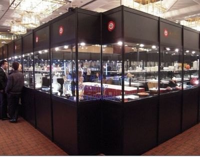 厂家订做 玻璃高柜 铝合金展柜 精品柜 珠宝展柜