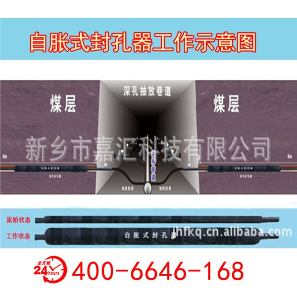 永煤自胀式封孔器使用方法