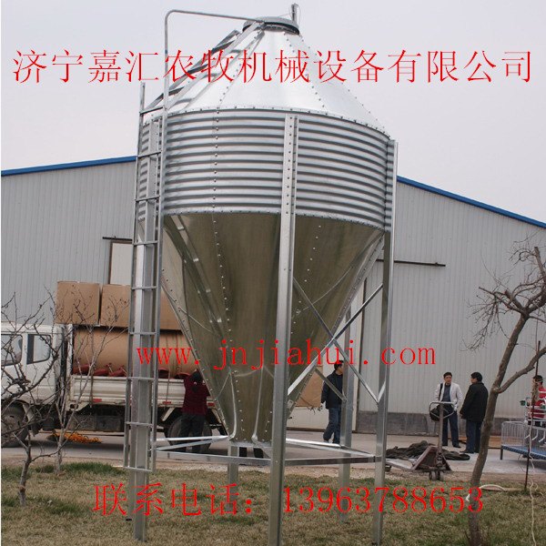 新型饲养嘉汇农牧设备畜牧养殖储料塔