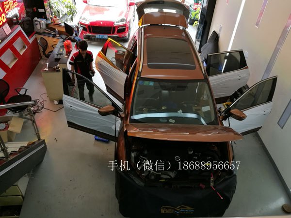 城市之声聆听瑞典DLS音乐启籁汽车音响改装店起亚K3技术深圳福田喇叭