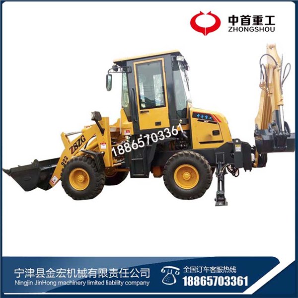 轮式挖掘机价格小型挖机带铲斗俩用车福建ZH貞