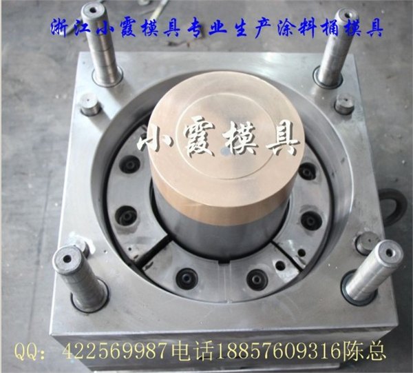 注射模具厂 19L八角密封包装桶塑料模具 塑料6升八角防冻液桶模具加工