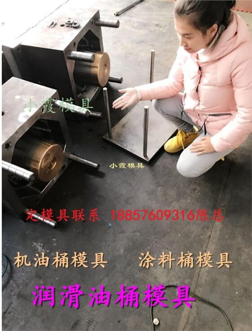 黄岩注射模具厂 25升注塑密封桶模具 4升注塑密封包装桶模具价格