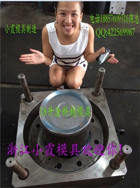 塑胶模具公司 1升注塑防冻液桶模具 25升注塑密封包装桶模具厂家地址