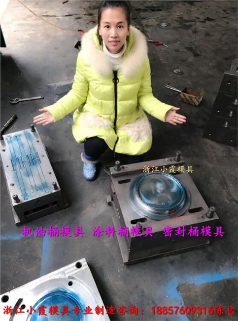 我们做注射模具 25升注塑防冻液桶模具 2升塑胶防冻液桶模具开模