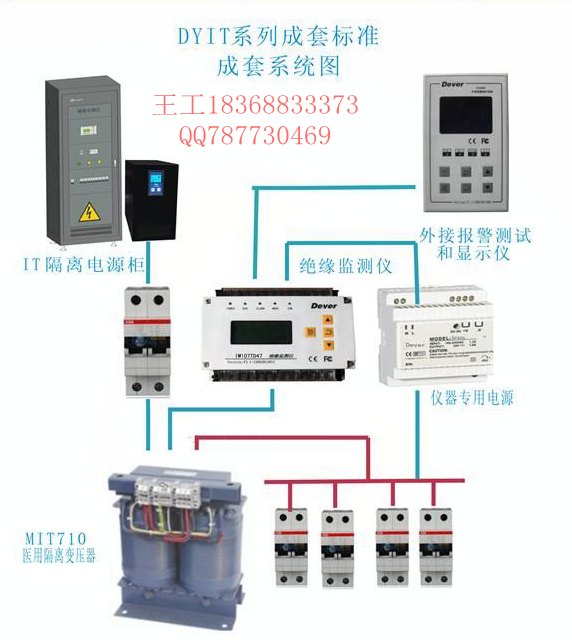 ES710-8KVA IT隔离变压器107TD46绝缘监视仪