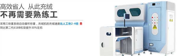 百联自动充绒机哪家便宜百联自动机械百联自动机械