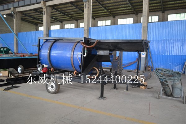 昆明移动淘金设备处理量10方滚筒选金车价格
