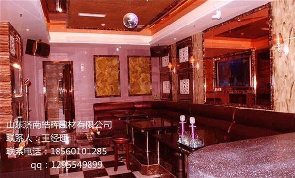 酒店装修仿石材uv板