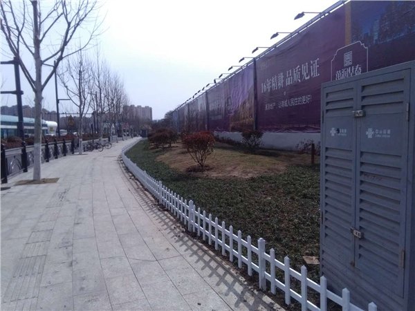 兰州PVC草坪护栏，兰州新农村建设护栏