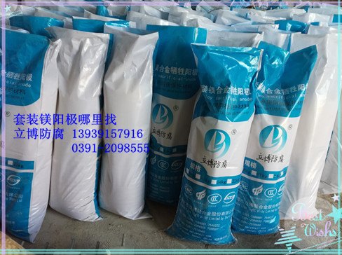 储罐外阴极保护镁牺牲阳极厂家