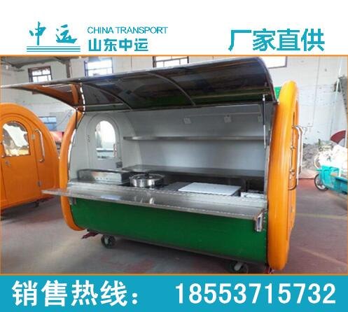 供应多功能早餐车 巴士四轮小吃车包邮