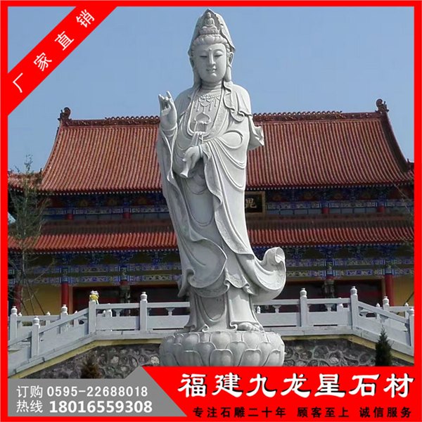 供应石雕观音 花岗岩观音哪家质量好
