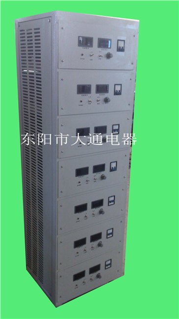 大通电器多台组合高频开关电源，柜式高频电源