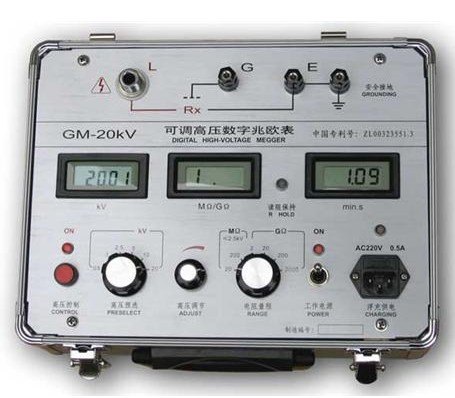 GM-10kV可调高压数字兆欧表