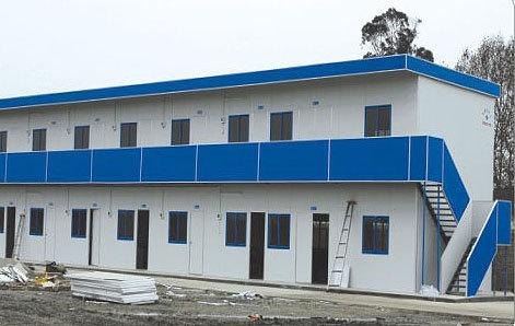 山东烟台供应低价环保彩钢房、厂家直销工地出口型活动房