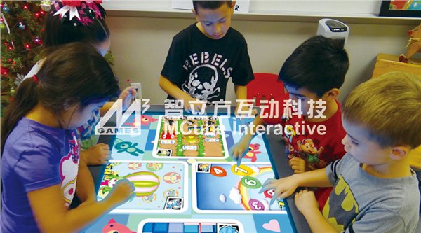 北京桌面互动投影系统设备价格|智立方互动科技桌面互动投影游戏有哪些功能