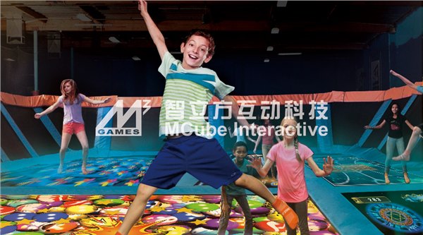 上海互动投影系统开发|互动投影该怎么应用在儿童乐园方面-智立方互动科技
