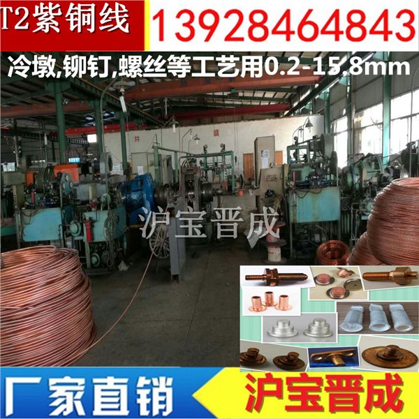 温州铆钉紫铜线	温州铆钉红铜线	纯度高不爆头