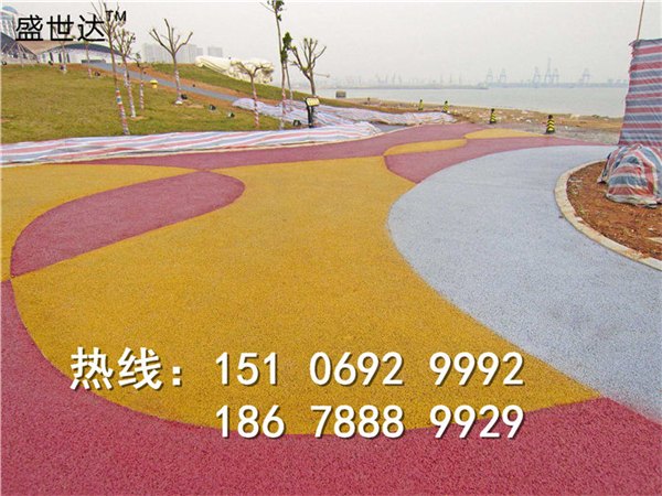 山东潍坊透水混凝土-透水地坪-透水混凝土路面材料价格