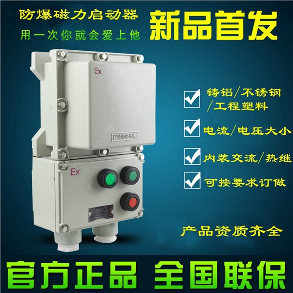 带正反转防爆磁力启动器BQC52-50A