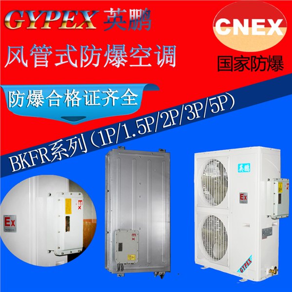 浙江防爆空调/风管式防爆空调机 BFKG-125匹