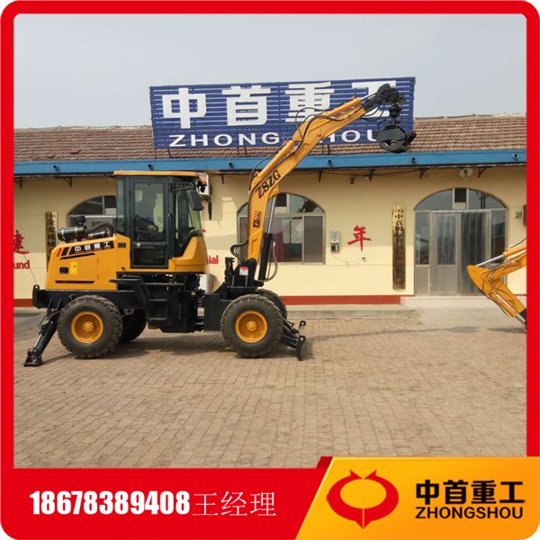 922装载机挖掘机工地用多工能铲车挖掘机价格图片