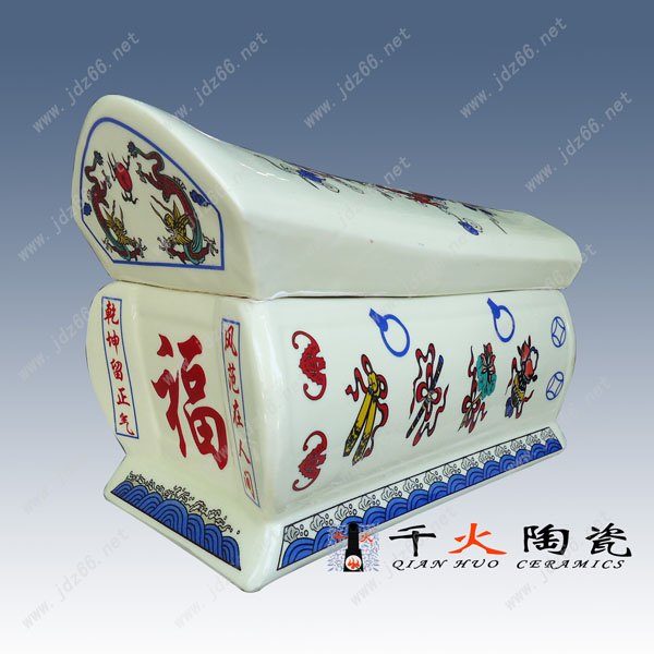 陶瓷棺材仙逝归宿后的首选 景德镇陶瓷棺材厂家