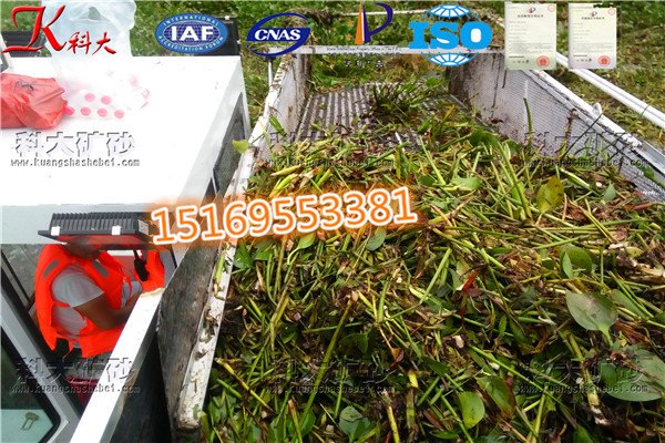 湖南水草收割船厂家   水葫芦打捞船价格