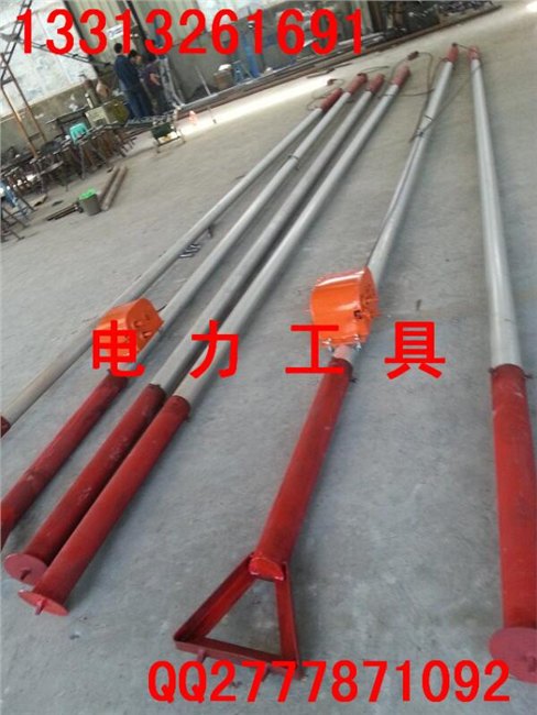 高品质电线杆铝合金三角立杆机