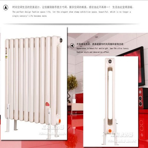 暖气片生产厂家销售 钢制柱型散热器 钢二柱散热器