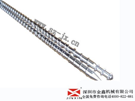 pe螺杆价格东华机炮筒PC白色透明料螺杆pc螺杆订做深圳金鑫