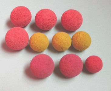 剥胶球小型球清洁管道小球标准清洁
