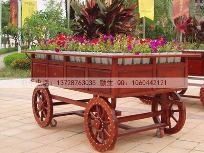 供应江西实木花车公司