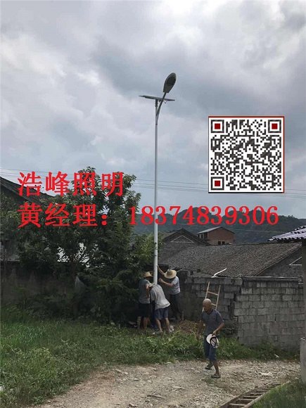 广西贺州太阳能路灯厂家贺州太阳能路灯灯杆批发