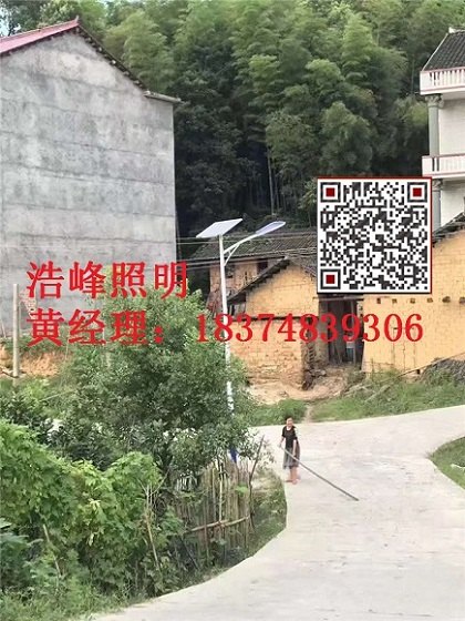 贵州安顺紫云专业太阳能路灯生产厂家安顺紫云农村路灯价格